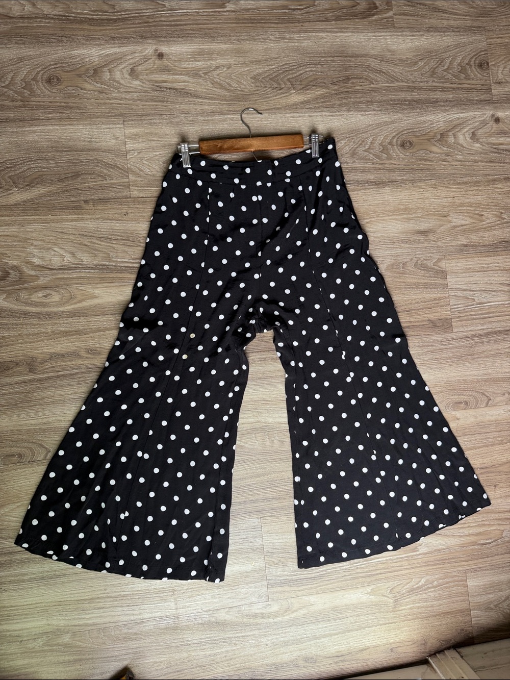 Maeve Black & White Polka Dot Pants - Picture 10 of 10